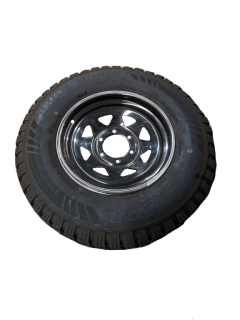 Manutec LT235R15 – 818 Offroad Tyre fitted to 15 inch Trailer Caravan Spare Part