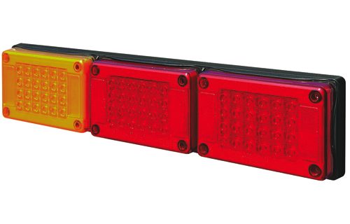 Trailer Lights Series 601 -Triple Stop and Tail and Indicator – 10-30v Trailer