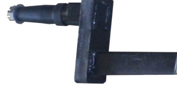 Manutec  SQ 3 INCH DROP Weld On Mounting Plate Trailer Caravan Spare Part