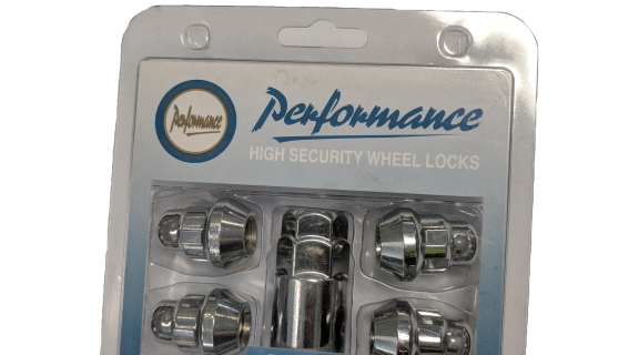Manutec 1/2 inch std Wheel Lock Nut Set – CHROME Trailer Caravan Spare Part
