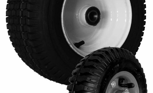 Manutec  350 x 4 Pneumatic Wheel- Plastic Centre Trailer Caravan Spare Part