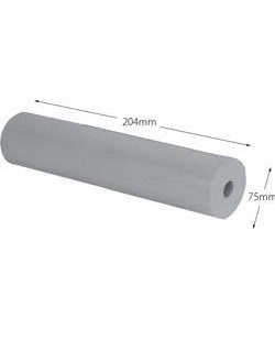 Rubber Boat Roller 8 inch Parallel, Grey with 24mm plain bore Trailer Caravan