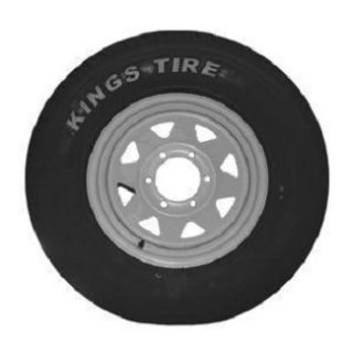 Manutec LT235R15 – A/T 10 Ply Tyre fitted to 15 inch Trailer Caravan Spare Part