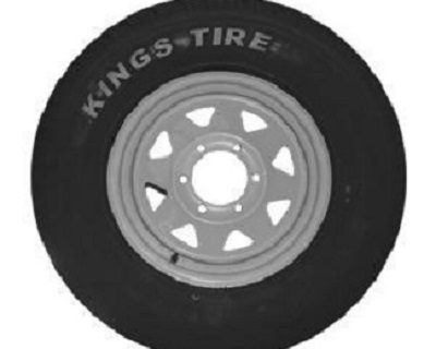 Manutec LT245R16 – 818 Off Road Tyre fitted to 16 inch Trailer Caravan Part