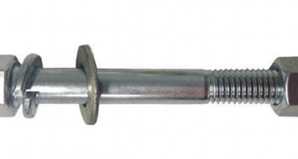 High Tensil BOLT 1/2 INCH X 2.5 INCH INC NUT, WASHER, SPRING WASHER Trailer Part