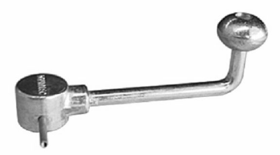 Manutec Jockey Wheel Handle Roll Pin type, std, with steel knob Trailer Caravan